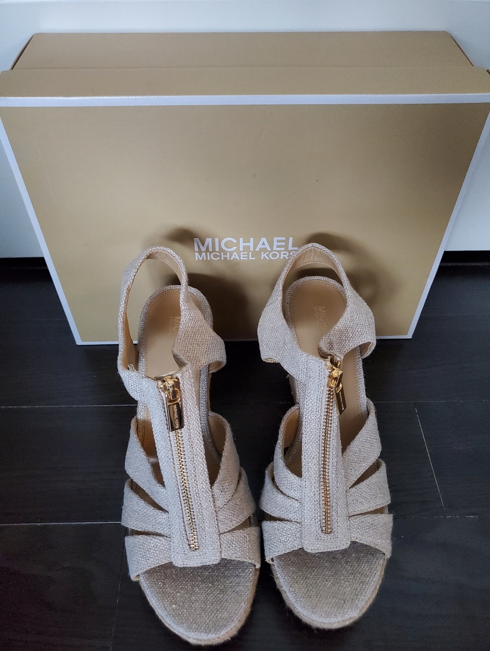Michael Kors Berkley Wedge Fabric - Picture 3 of 5